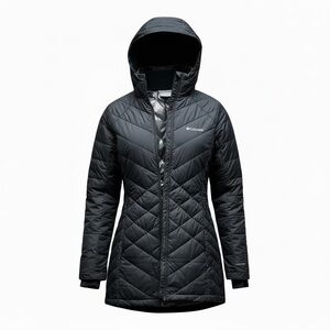 Columbia Women's Black Quilted Jacket with Omniheat
